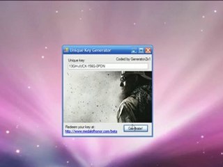 Medal of Honor 2010 Keys Generator v3.1