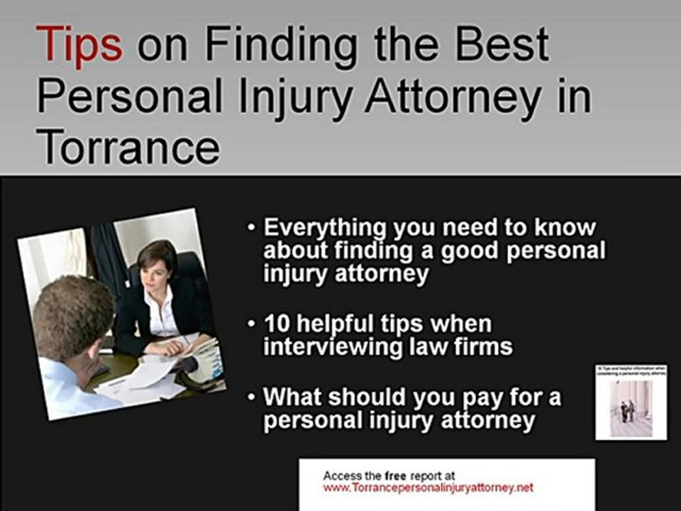 Torrance Personal Injury Auto Accident Medical Malpractice