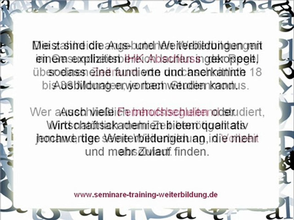 Weiterbildung im gesundheitswesen sichert berufliche zukunft