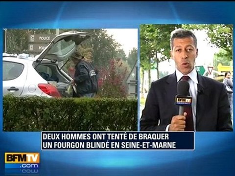 Braquage raté d’un fourgon blindé à Lognes
