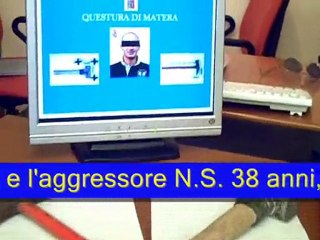 MATERA AGGRESSIONE A MARTELLATE PRESO L'AUTORE 28-09-2010
