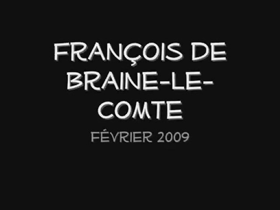François de Braine-le-Comte va au champion en peignoir ...