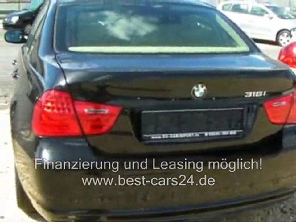 BMW 316i Limousine EU-Neufahrzeug 2010 in Schwarz