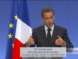 Discours au Pôle international de la Préhistoire