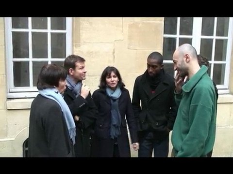 Nos élus franciliens chez Jeudi Noir