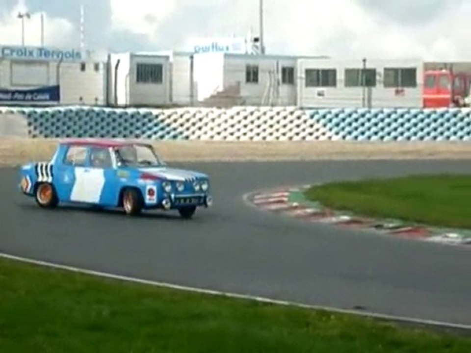(suite) dérapages d'une R8 Circuit de croix en ternois