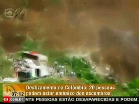 glissement de terrain en colombie 28 septembre 2010