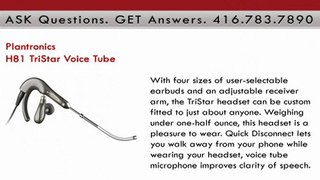 Plantronics H81 TriStar Voice Tube | Digitcom.ca (Business P