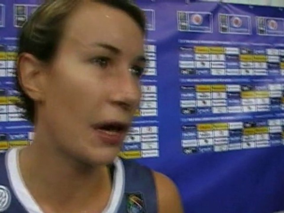 Mondial 2010 - Interview Elodie Godin FRANCE / AUSTRALIE
