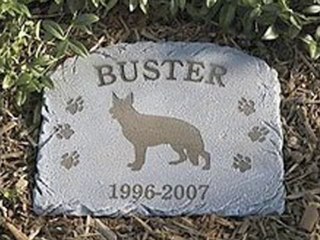 Personalized Pet Breed Memorial Stone