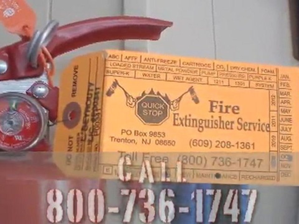 Fire Extinguisher Inspection & Recharging Princeton New Jer