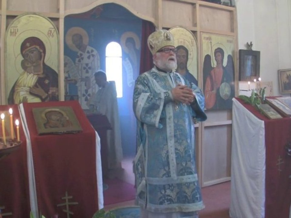 Élévation à la dignité d'archiprêtre du père Jivko Panev