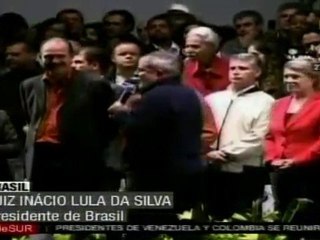 Lula recuerda las luchas de Russeff contra dictadura militar