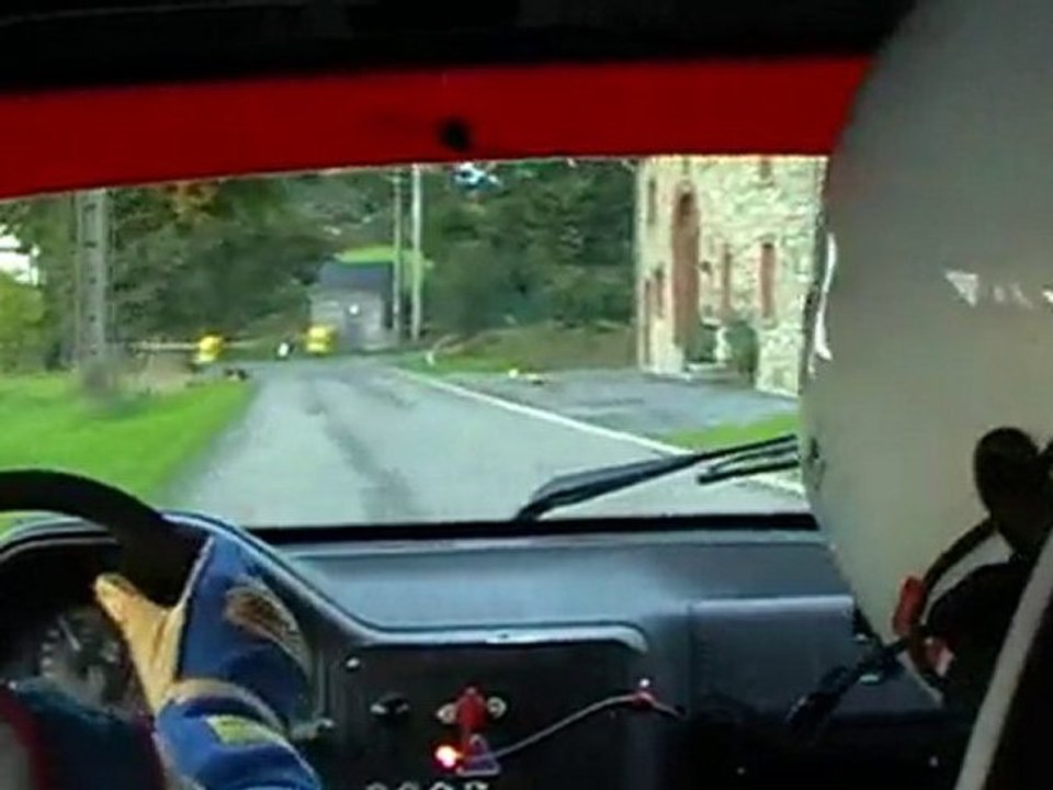 camera embarquee Grosjean-Lemaire rallye sprint J-M WEY 2010