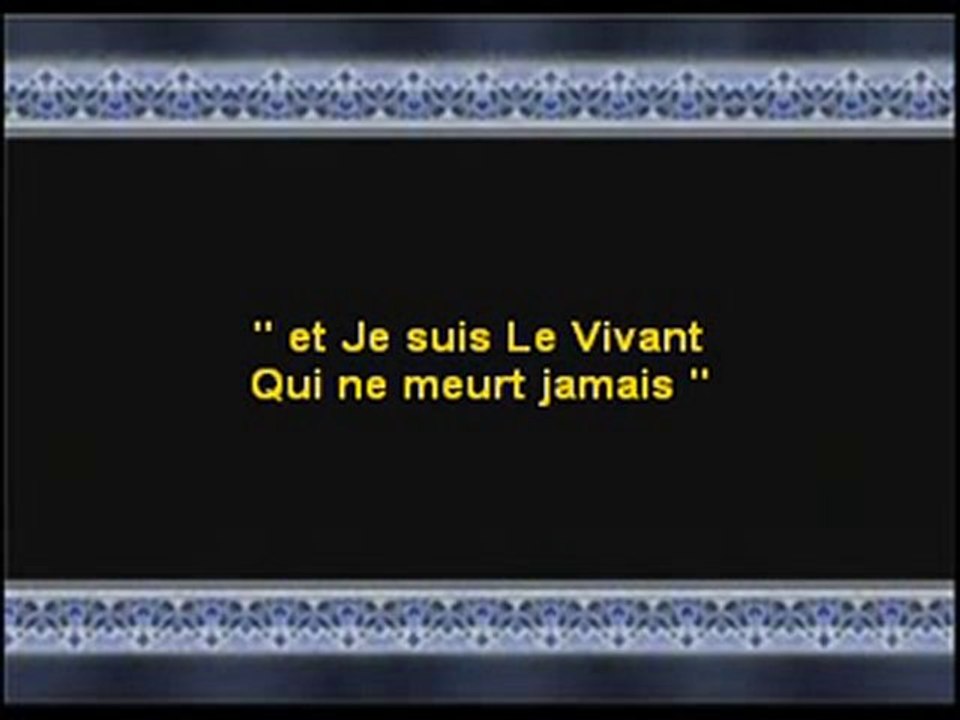 Dieu parle aux morts