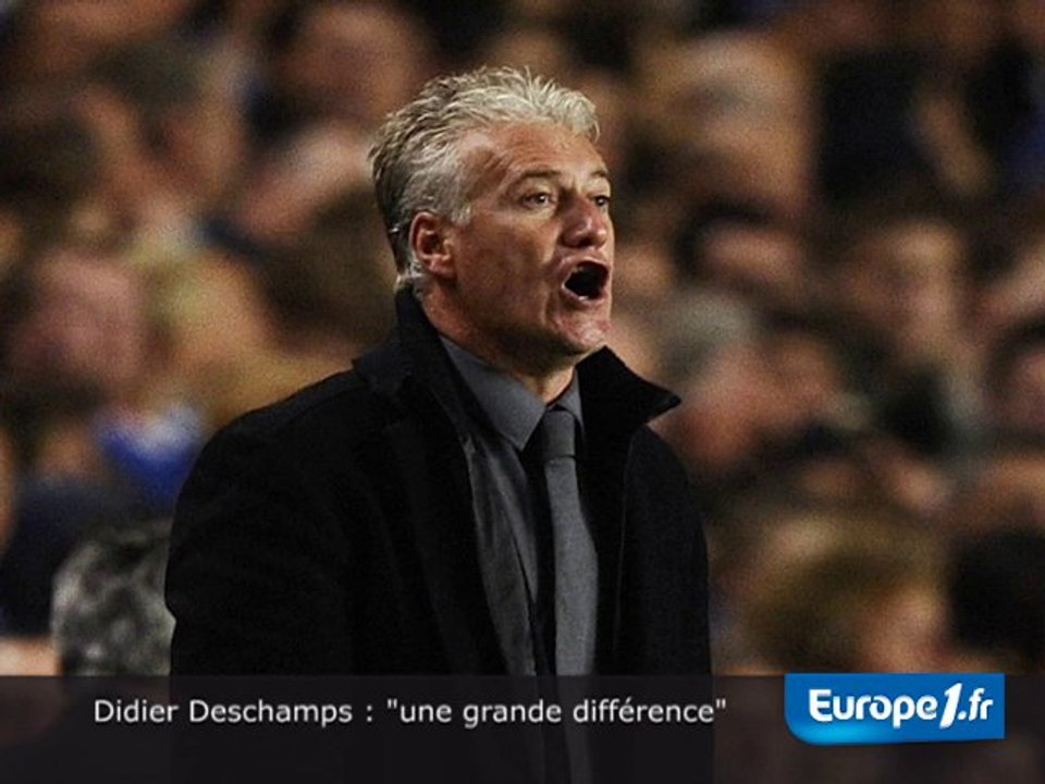 Deschamps : "une grande différence"