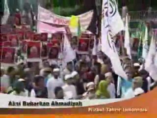 Massive Muslim rally: HT Indonesia (2008) re Ahmadiyyah
