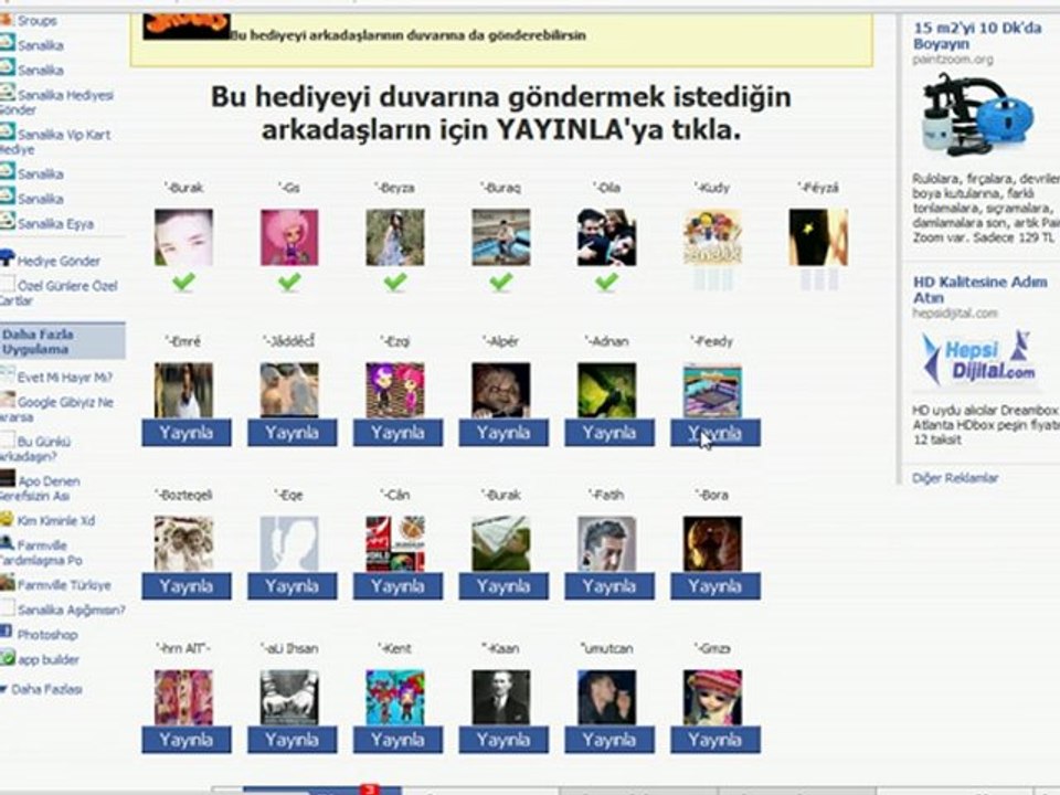 Sroups Uygulama Kullanımı.