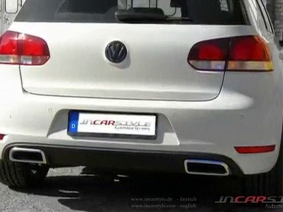 InCarStyle VW Golf VI GTI /GTD IntegraTip - Carbon