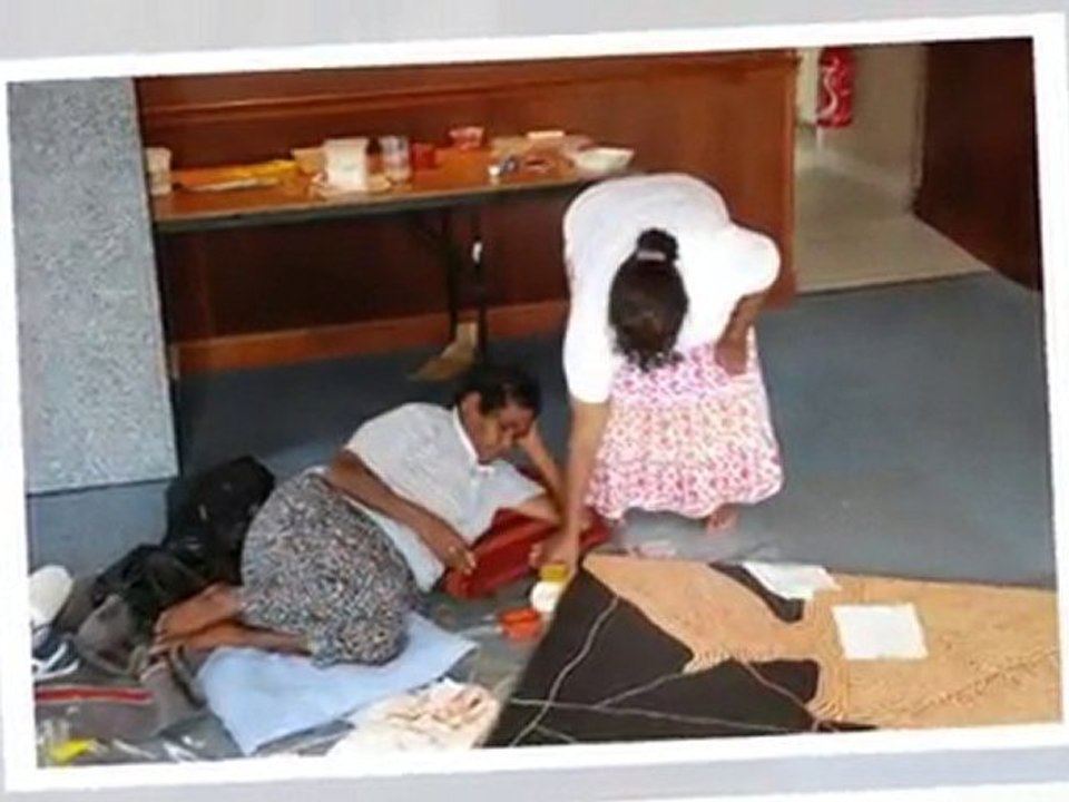 Kathleen Petyarre et Abie Loy Kemarre en résidence à Daoulas