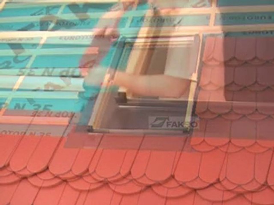 FAKRO fenêtre de toit - montage de raccord d'étanchéité EGV