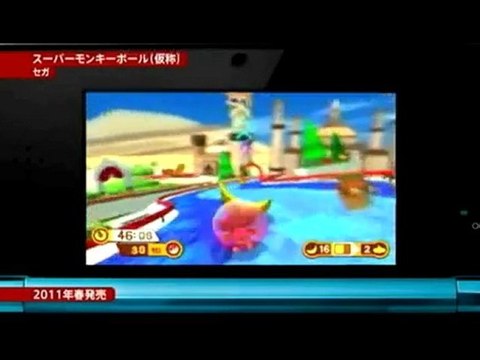 Lineup Nintendo 3DS - Nintendo Conference 2010 - Nintendo 3D