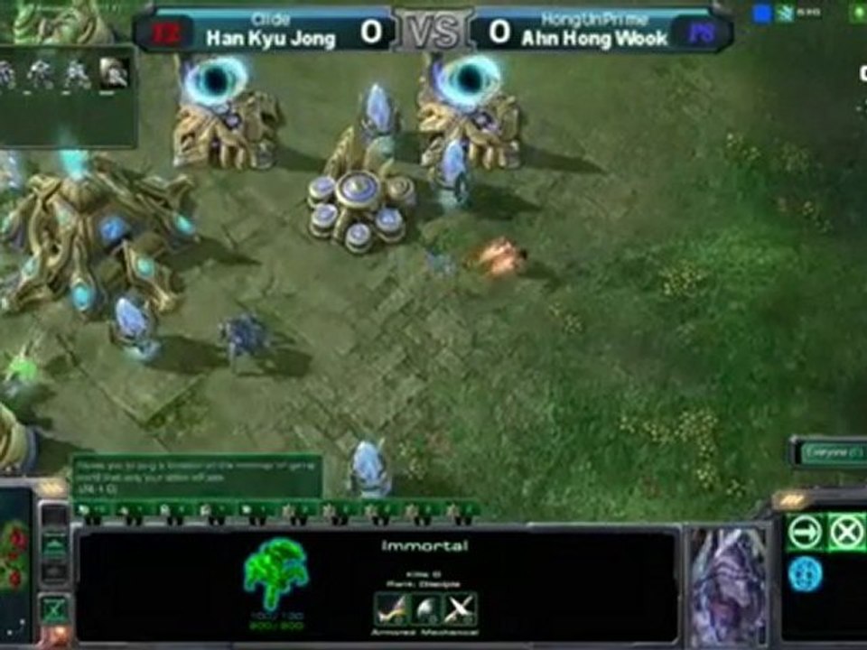 Clide vs HongUnPrime [Round of 16 match 8 set 1]