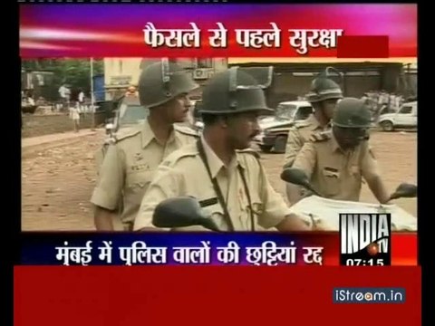 Security tightened ahead of Ayodhya
