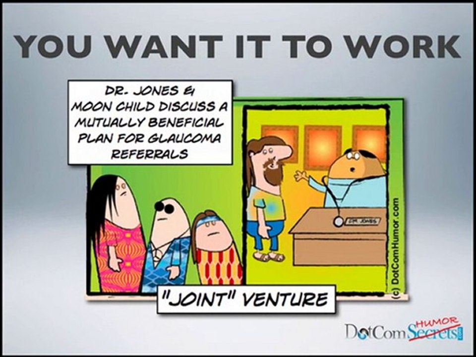 Funny Joint Venture Attraction Cartoon - JV Attraction Form