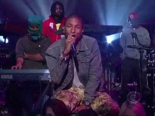 NERD présente - Hypnotize You - Live chez David Letterman