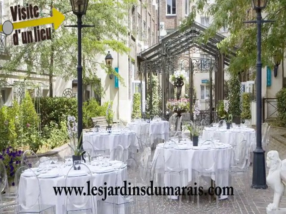 Visite d'un lieu Hôtel Les Jardins du Marais