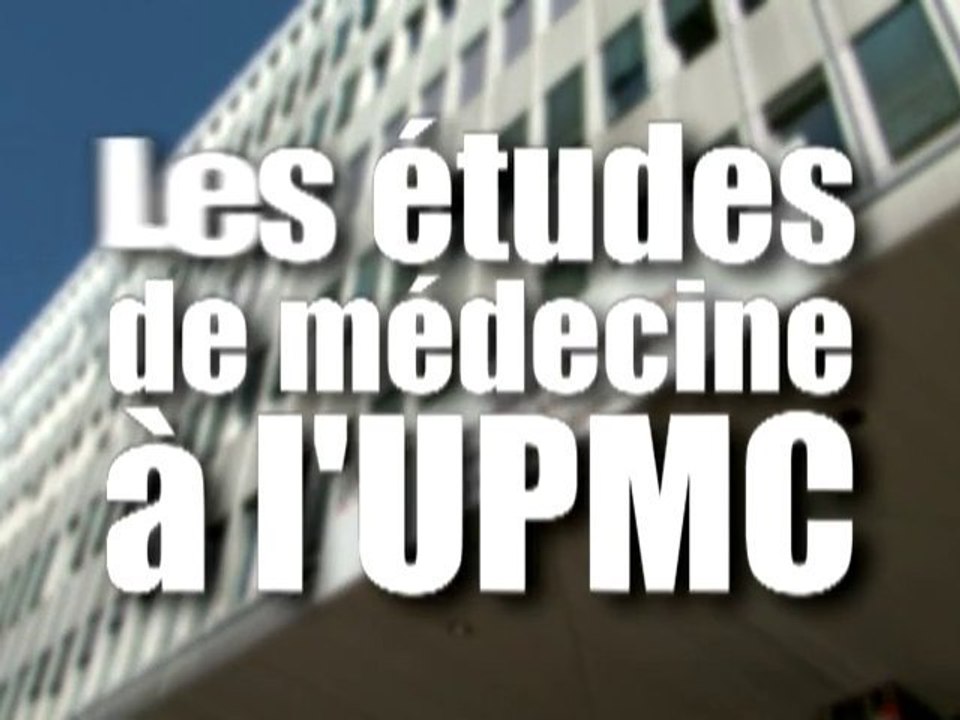 Les études de médecine à l'UPMC