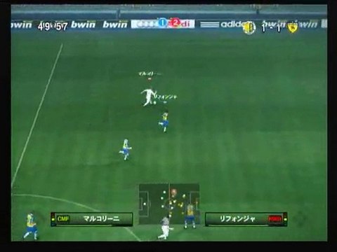 PES2010　コミュニティーマッチ　2010年9月29日　4試合目