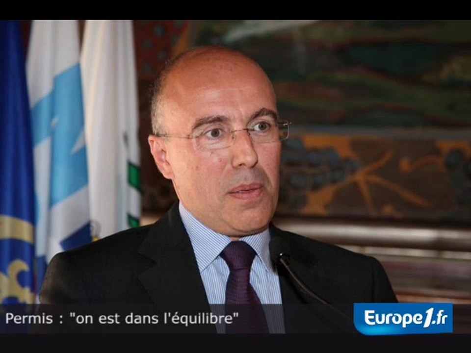Permis : "on est dans l’équilibre"