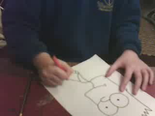 How to draw...bart simpson