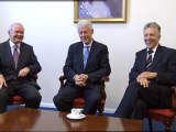 Bill Clinton visits Northern Ireland