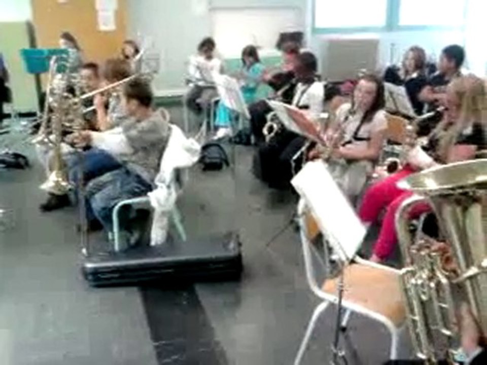 des gammes classe orchestre Saint Malo