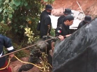 Mexique: le glissement de terrain moins meurtrier que redouté