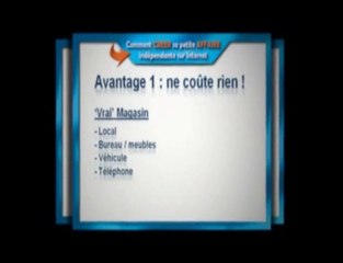 Créez votre affaire indépendante sur internet
