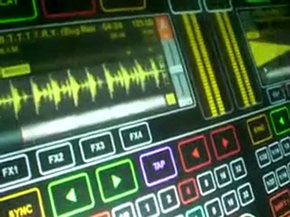 dokunmatik mikser dj
