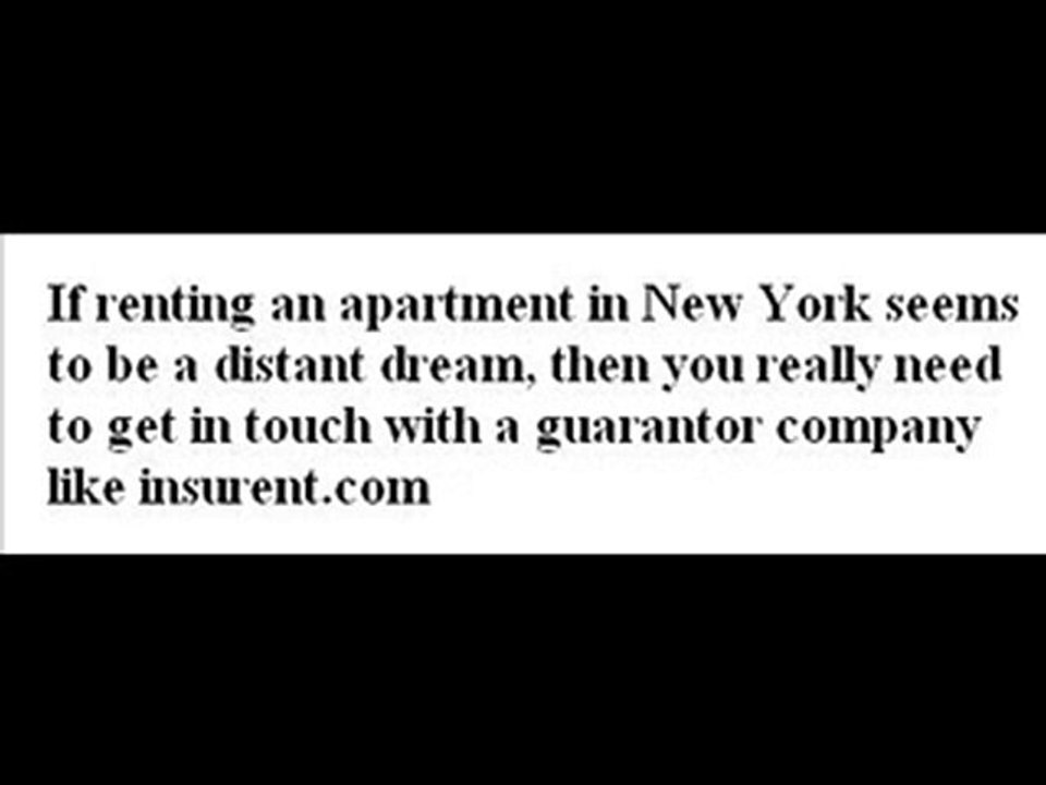 Need an Apartment Guarantor?