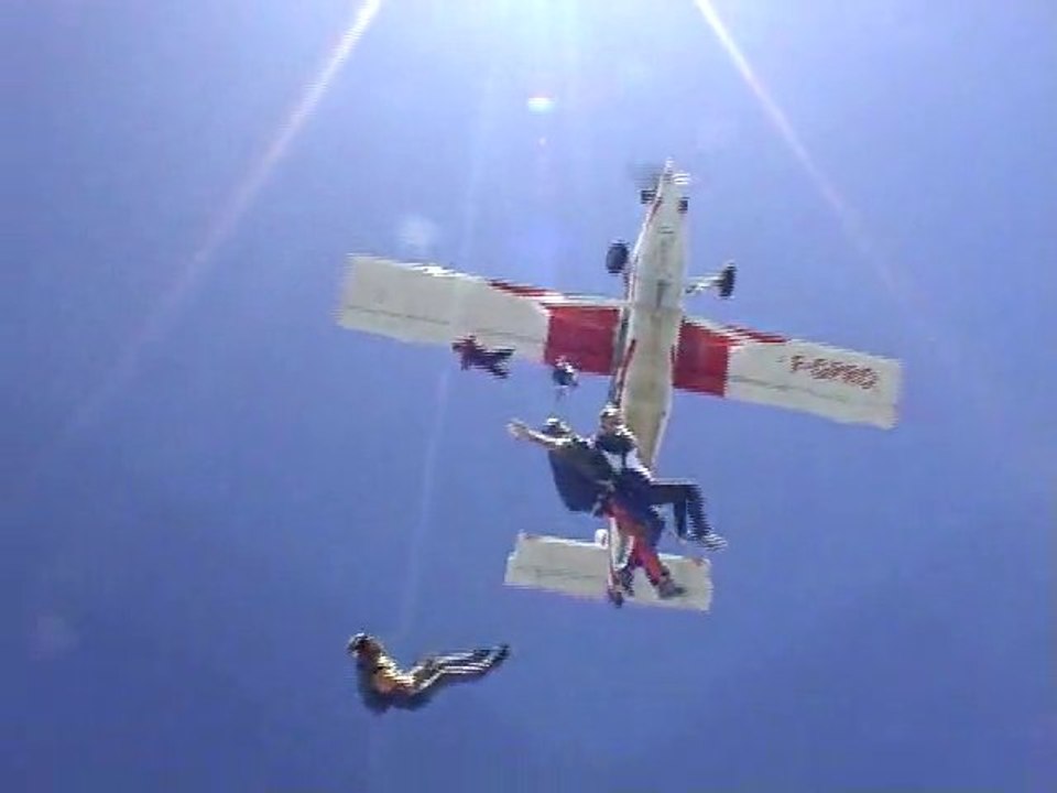AirWax & Friends - Carla Tandem Jump - Skydive Gap