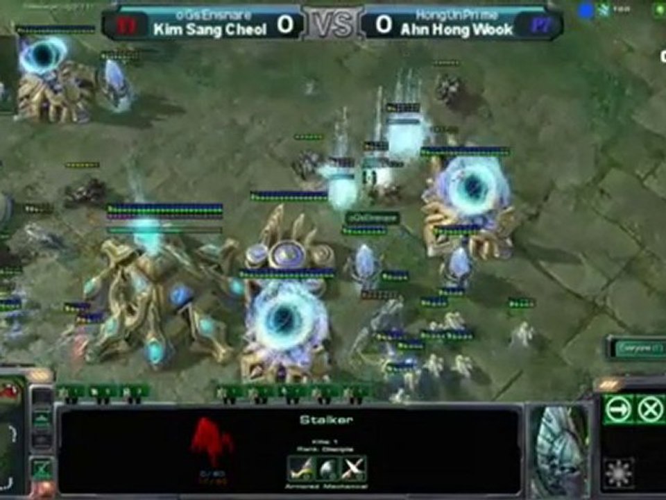 oGsEnsnare vs HongUnPrime [Quarter FINAL match 4 set 1]