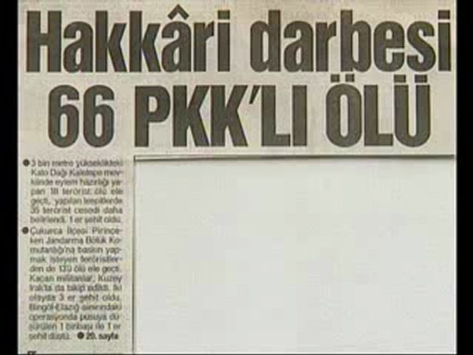 TERÖR MÜCADELESİNDE  TARİHE NOT DÜŞÜYORUZ,( 1 )