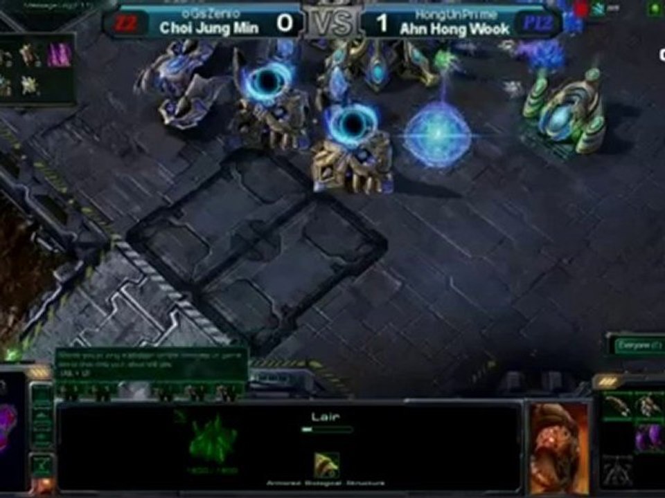 oGsZenio vs HongUnPrime [Round of 32 match 10 set 2]