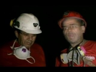 Les mineurs chiliens au travail !