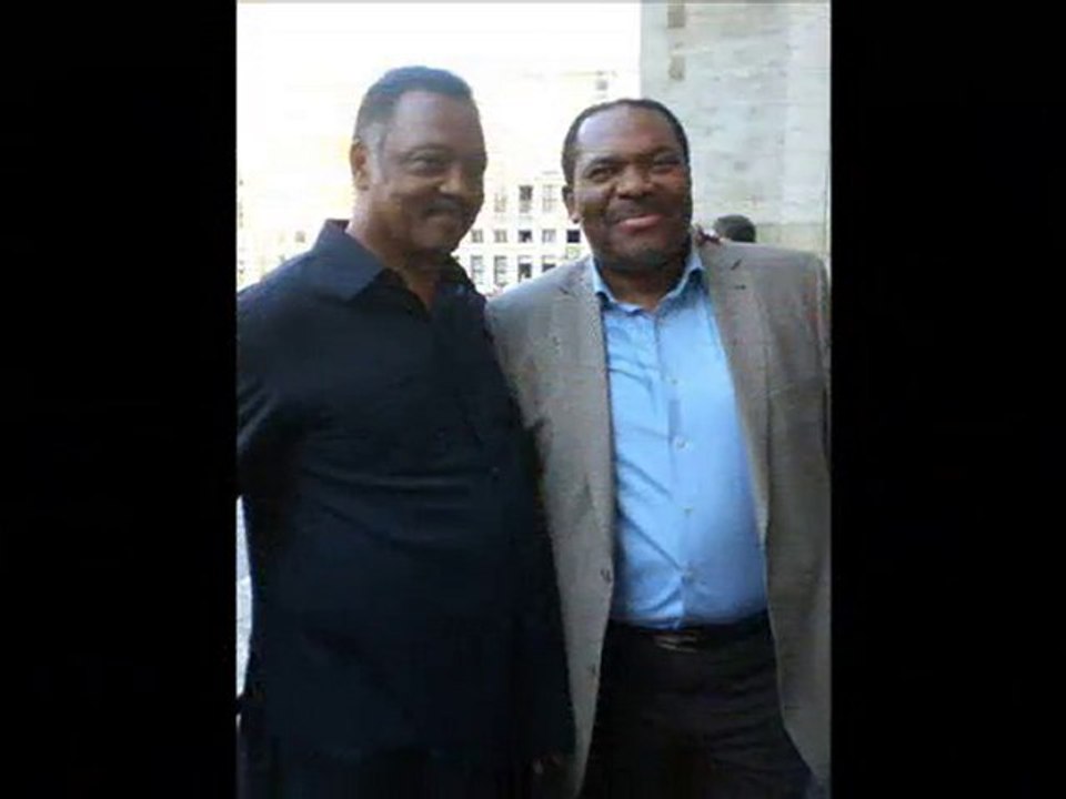 Jessie Jackson, Rodney Ellis et Bertin Mampaka visitent BXL