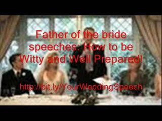 WEDDING SPEECHES AUSTRALIA