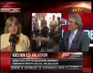 Hanefi Avcı'nın yalnız eşi ve sevgilisi arkasında