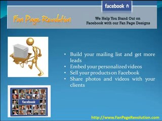 Web Design Facebook Fan Page Set Up